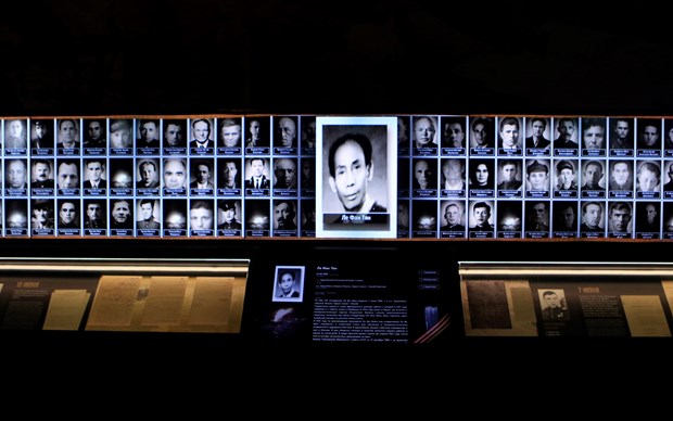Russia honours Vietnamese soldiers fighting in Great Patriotic War The picture and information of Le Phan Chan aka Ly Phu San at the museum complex (Photo: VNA)