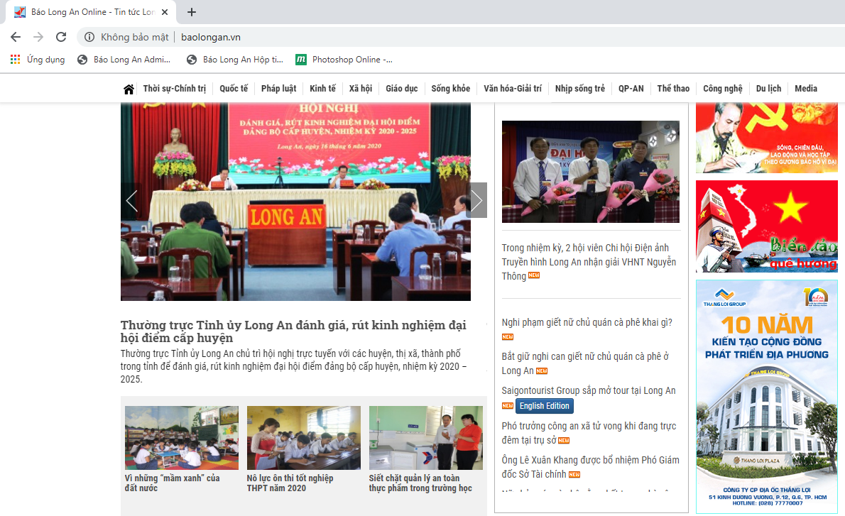 Ðể Báo Long An góp phần lan tỏa những điều tốt đẹp trong cuộc sống