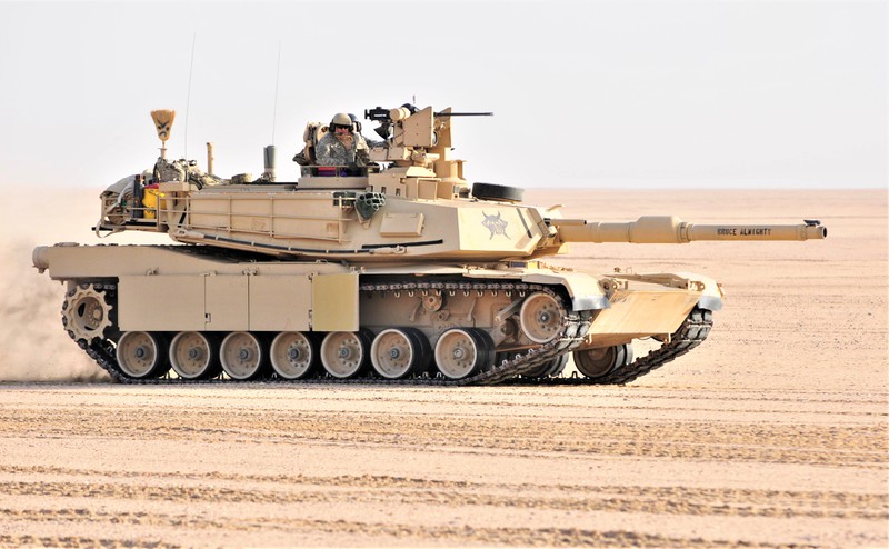 Xe tăng M1 Abrams (Mỹ) trên chiến trường Trung Đông; Nguồn: media.defense.gov
