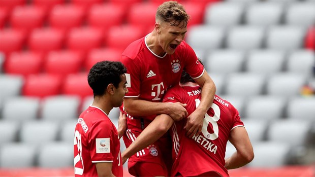 Bayern Munich chiến thắng ở trận cuối trên sân nhà tại Bundesliga mùa này. (Nguồn: Getty Images)