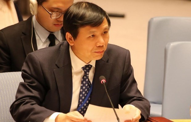 Ambassador Dang Dinh Quy, head of Vietnam’s Mission to the United Nations (Photo: VNA)