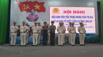 Lan tỏa phong trào thi đua "Vì an ninh Tổ quốc" trong lực lượng Công an tỉnh Long An