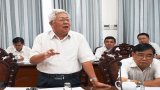 Nguyên lãnh đạo tỉnh Long An đóng góp dự thảo Báo cáo chính trị Đại hội đại biểu Đảng bộ tỉnh lần thứ XI