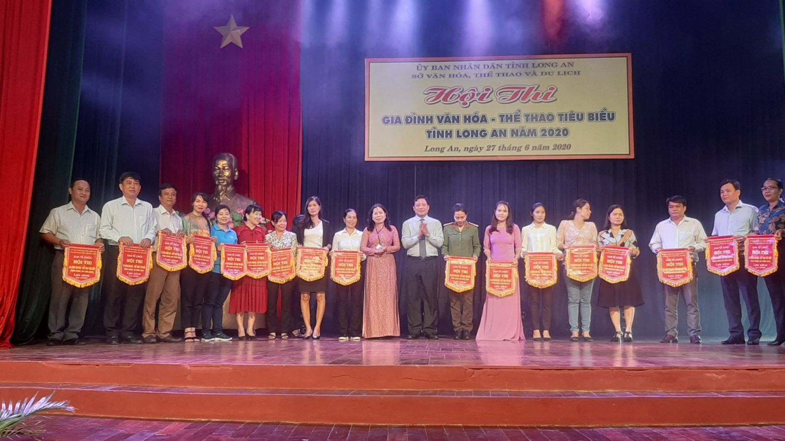 Hội thi Gia đình Văn hóa - Thể thao tiêu biểu Long An: Tân Trụ đoạt giải Nhất toàn đoàn