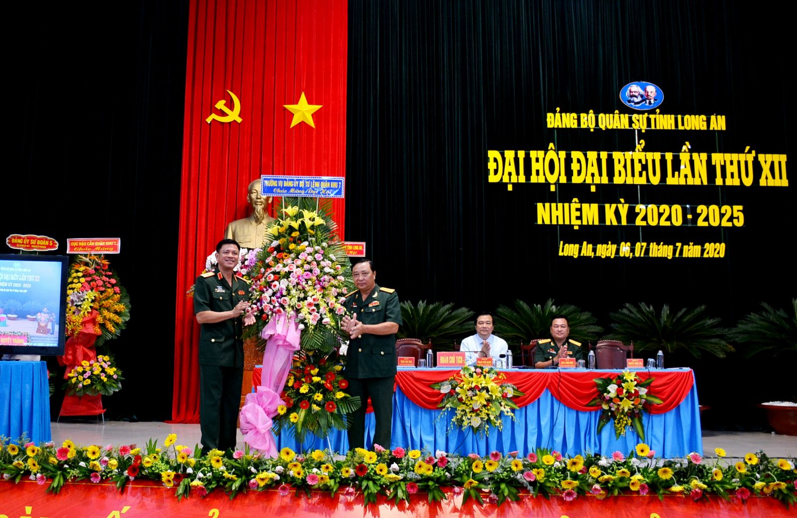 Khai mạc Đại hội Đại biểu Đảng bộ Quân sự tỉnh Long An lần thứ XII, nhiệm kỳ 2020 - 2025