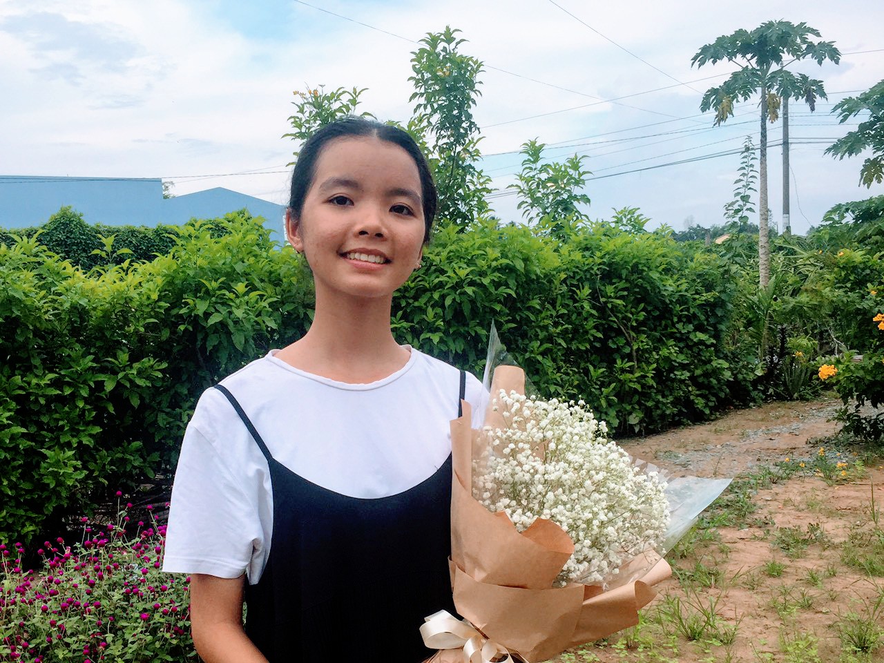 Trần Huỳnh Bảo Trân - cô học trò đam mê đọc sách, thích viết lách và có tình yêu không nhỏ với Văn