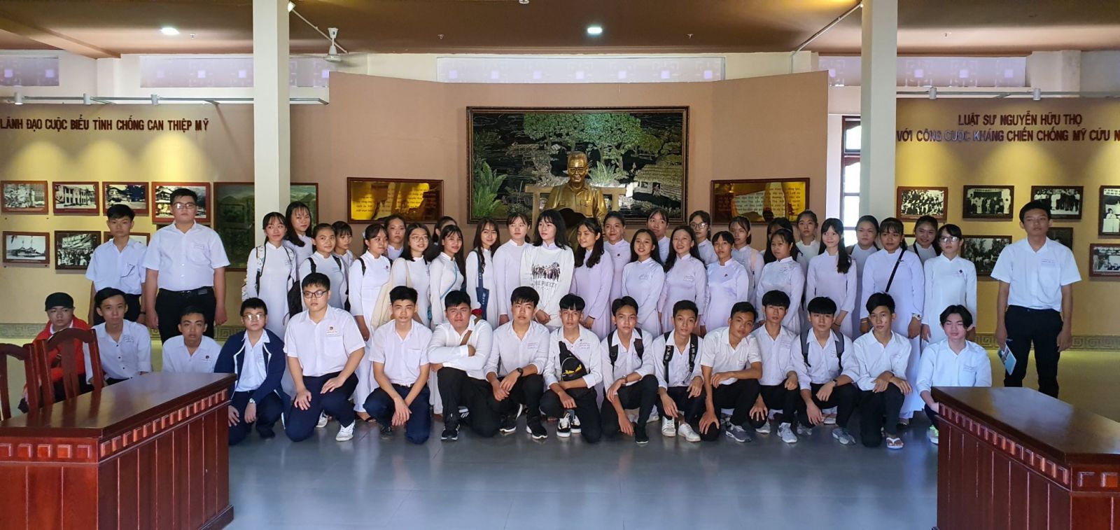 Đảng bộ và nhân dân Bến Lức học tập, làm theo tấm gương đồng chí Nguyễn Hữu Thọ