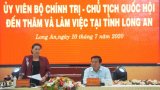 Chủ tịch Quốc hội-Nguyễn Thị Kim Ngân thăm và làm việc tại Long An