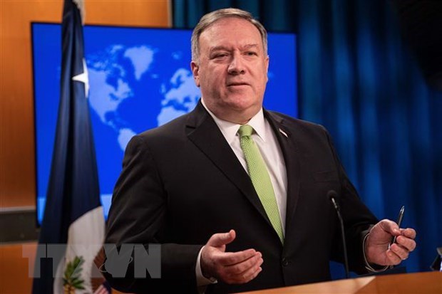 US rejects China’s claims to resources across most of East Sea US Secretary of State Michael R. Pompeo (Source: AFP/VNA)