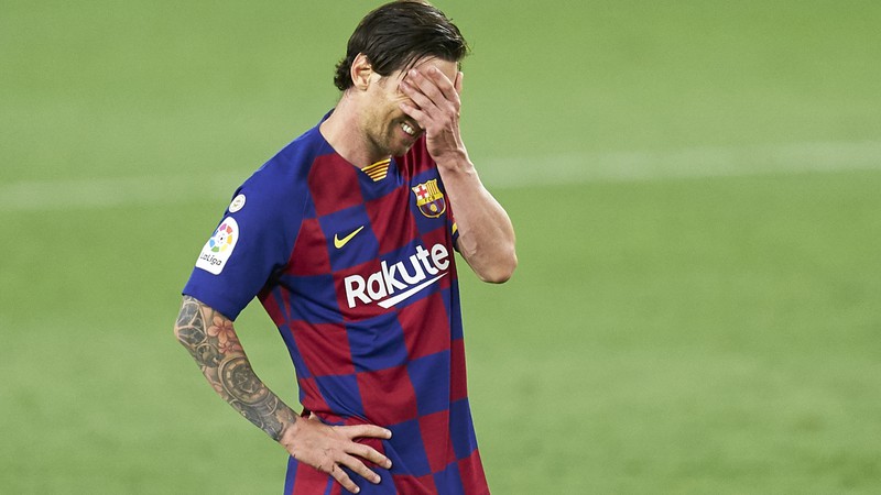 Một Messi đã quá mệt mỏi có thể sẽ được cho nghỉ ở trận Barca gặp Alaves tối nay. (Ảnh: Getty). 