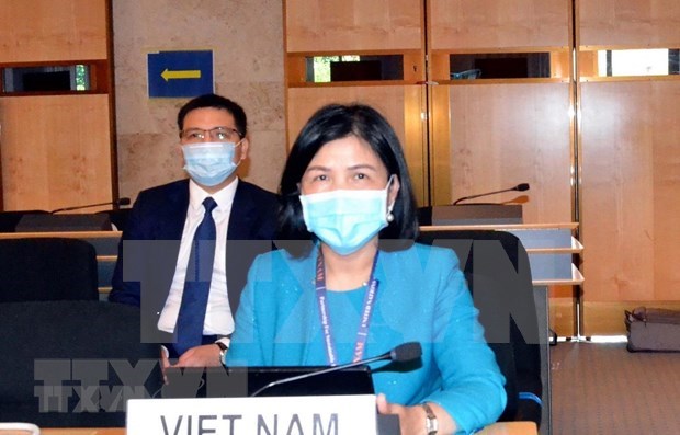 Vietnam actively engages in UN Human Rights Council’s 44th session Ambassador Le Thi Tuyet Mai - Permanent Representative of Vietnam to the UN, the World Trade Organisation (WTO) and other international organisations in Geneva, Switzerland (Photo: VNA)