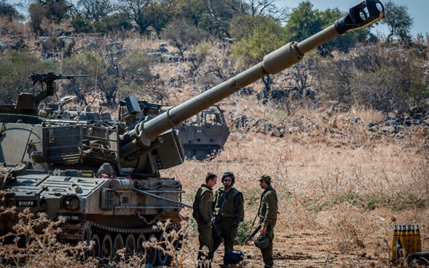 Các binh sỹ Israel được triển khai dọc biên giới Liban tháng 9/2019. (Nguồn: timesofisrael.com)