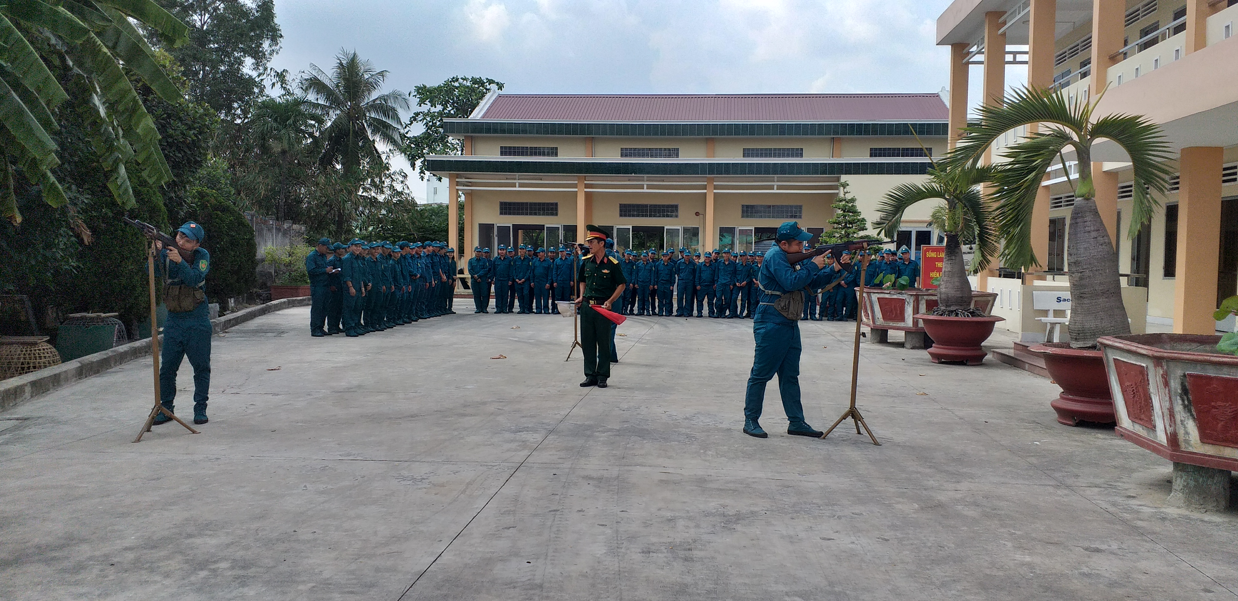 Đảng bộ Quân sự huyện Bến Lức: Xây dựng lực lượng vũ trang huyện vững mạnh toàn diện