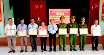 Long Hậu: Chuyển hóa địa bàn trọng điểm, phức tạp về trật tự, an toàn xã hội
