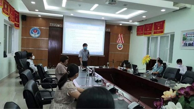 Các chuyên gia họp tại Đà Nẵng. (Ảnh: PV/Vietnam+)