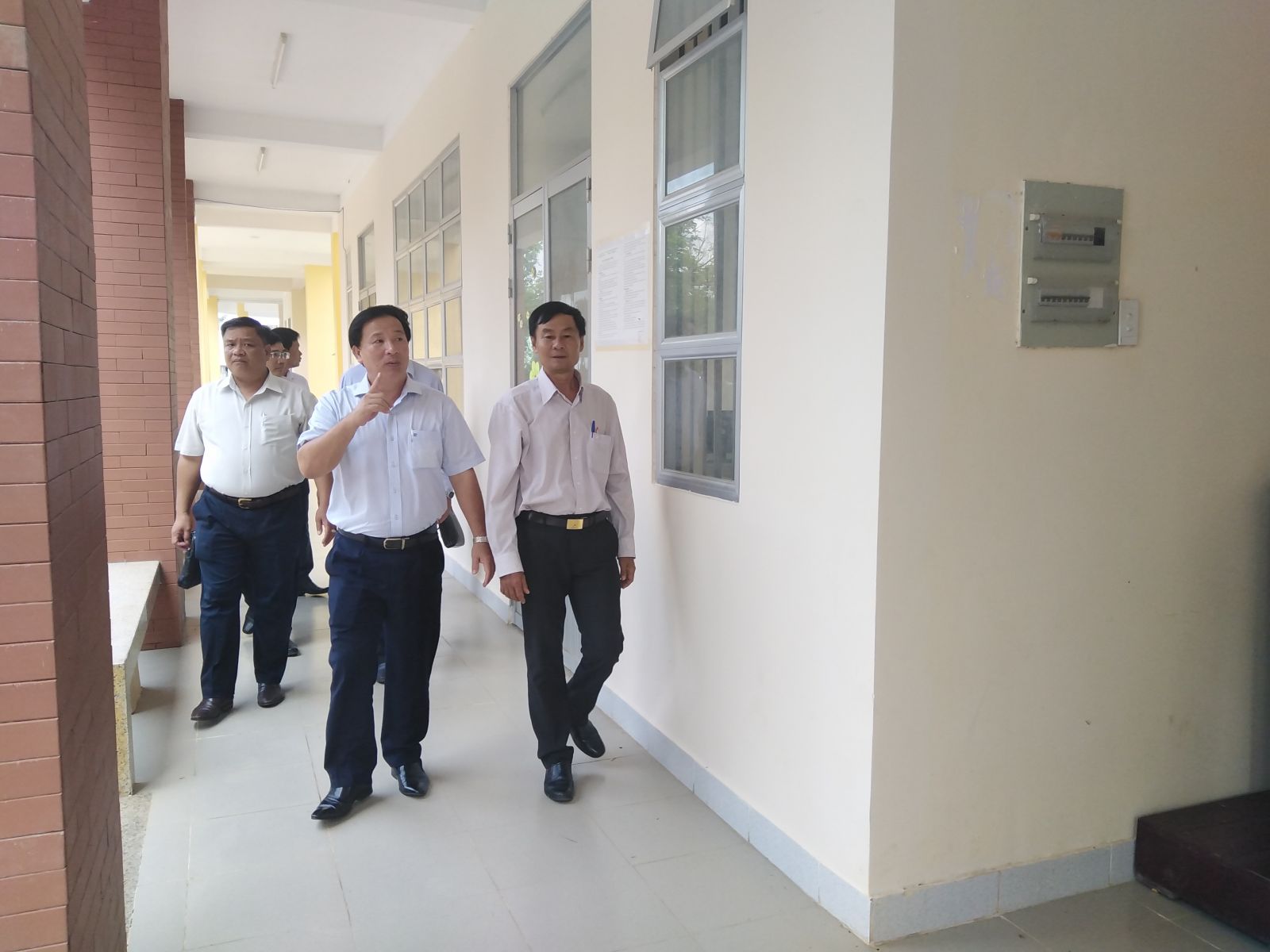 Tất cả vì một kỳ thi an toàn Đoàn kiểm tra công tác chuẩn bị cho kỳ thi tốt nghiệp THPT