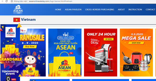 Trang web chính thức dành riêng cho ngày mua sắm trực tuyến ASEAN.