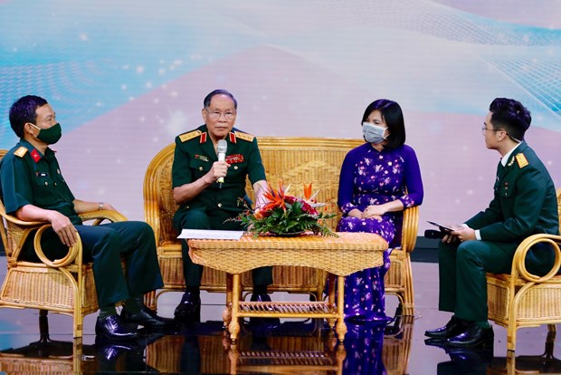Online photo exhibition, conference spotlight AO/dioxin affairs in Vietnam At the conference (Photo: VNA)