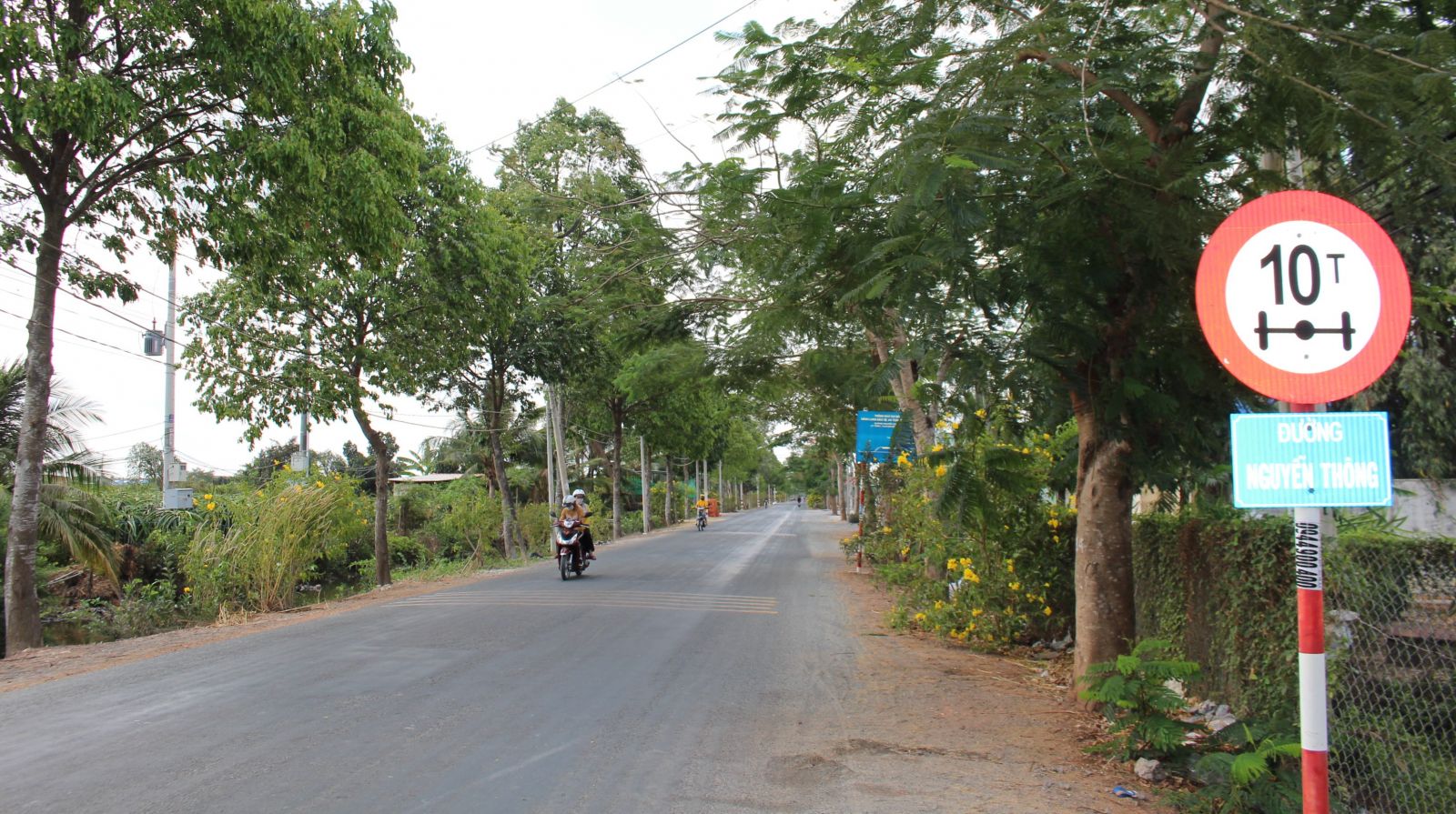 Bộ mặt nông thôn xã Phú Ngãi Trị ngày càng khởi sắc