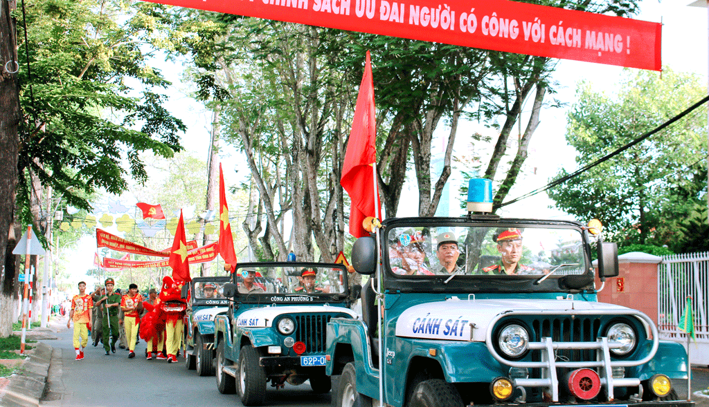 Ngày hội Toàn dân bảo vệ an ninh Tổ quốc trên địa bàn TP.Tân An