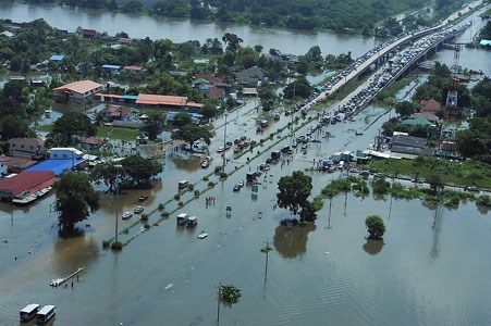 Thailand to build 3.2-billion-USD canal for preventing floods (Photo: https://www.tunneltalk.com/)  According to the Office of the National Water Resources (ONWR),  this is one of nine water management infrastructure projects