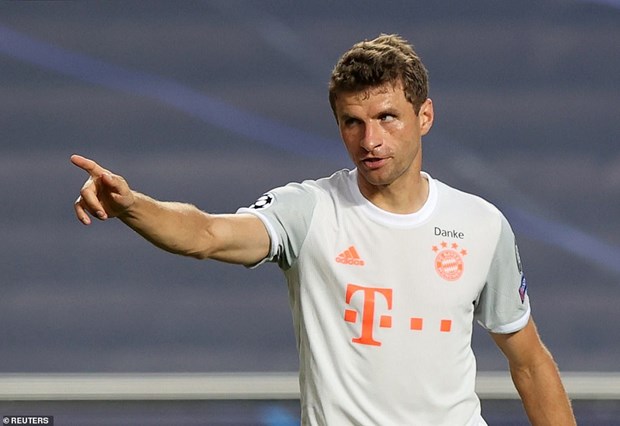 Thomas Mueller tỏa sáng với một cú đúp và một kiến tạo trong trận đấu này.