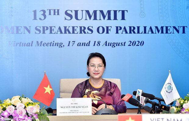 National Assembly Chairwoman Nguyen Thi Kim Ngan at the event (Photo: VNA)