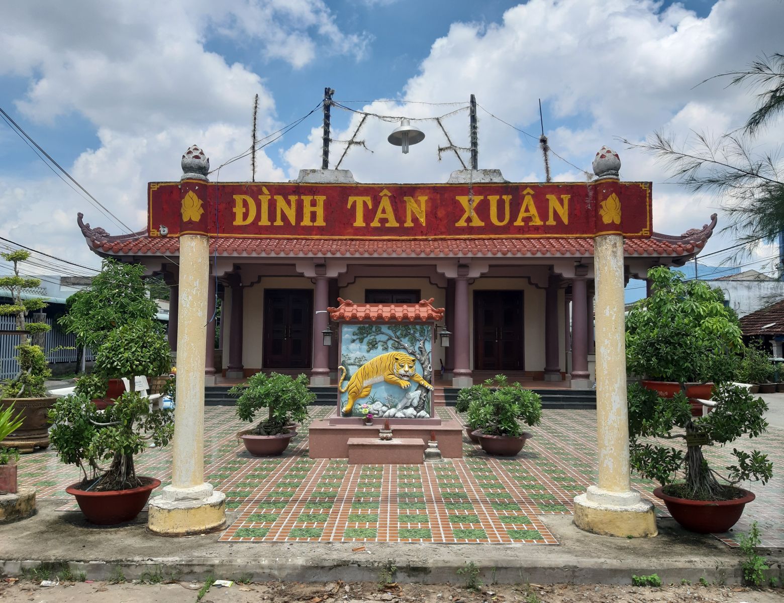 Đình Tân Xuân sau khi được trùng tu, tôn tạo