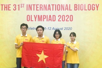 Vietnam wins four prizes at Int’l Biology Olympiad 2020