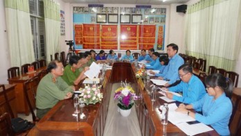 Xây dựng phong trào Toàn dân bảo vệ an ninh Tổ quốc trong công nhân, viên chức, lao động