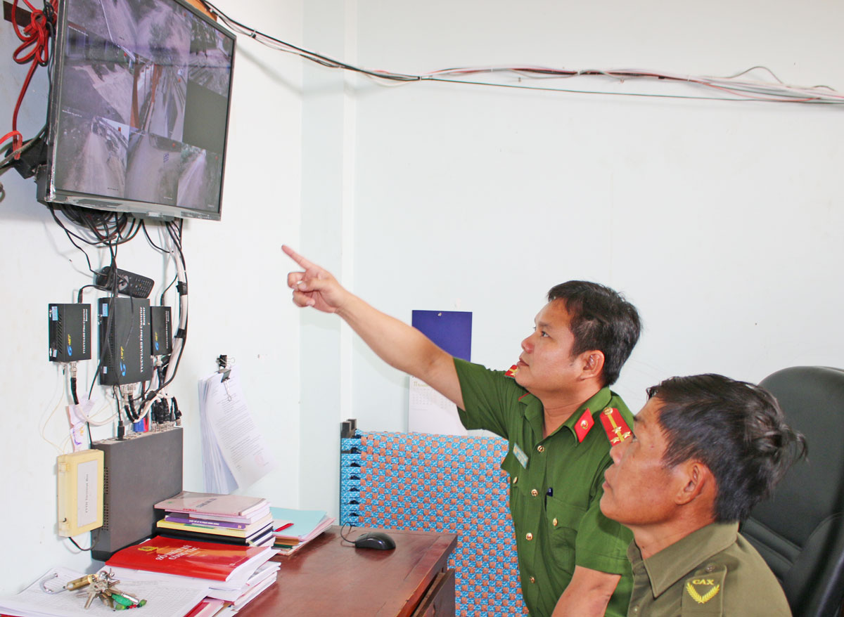 Mô hình Camera giám sát an ninh, trật tự phát huy hiệu quả