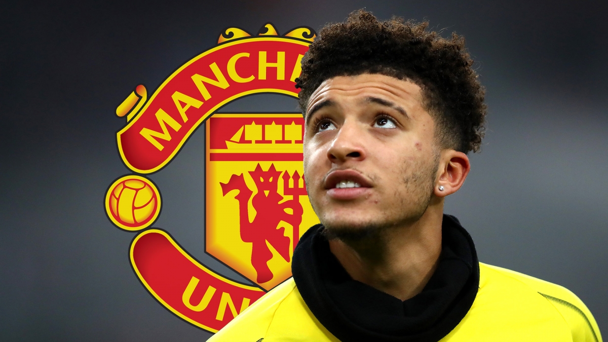 Jadon Sancho sẽ là số 7 mới của MU? (Ảnh: Goal)