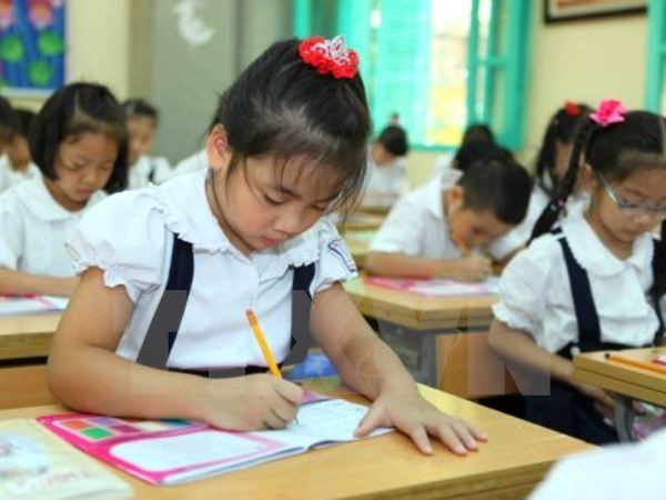 Năm học đặc biệt với học sinh lớp 1 (Ảnh minh họa: TTXVN)