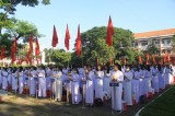 Phó Bí thư Thường trực Tỉnh ủy Long An - Nguyễn Văn Được dự khai giảng Trường THPT Nguyễn Hữu Thọ