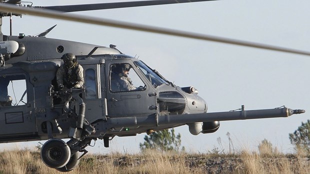 Một trực thăng Mỹ được cho là bị rơi ở Đông Bắc Syria. (Nguồn: Reuters)