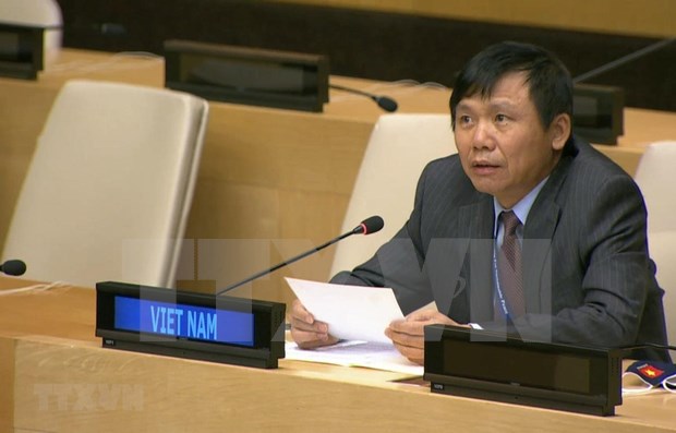 Vietnam highly values encouraging developments in South Sudan Ambassador Dang Dinh Quy, head of the Vietnamese mission to the UN. (Photo: VNA)