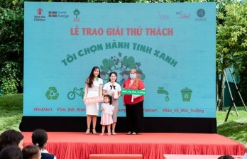 Vietnamese children, youths engage in environmental protection
