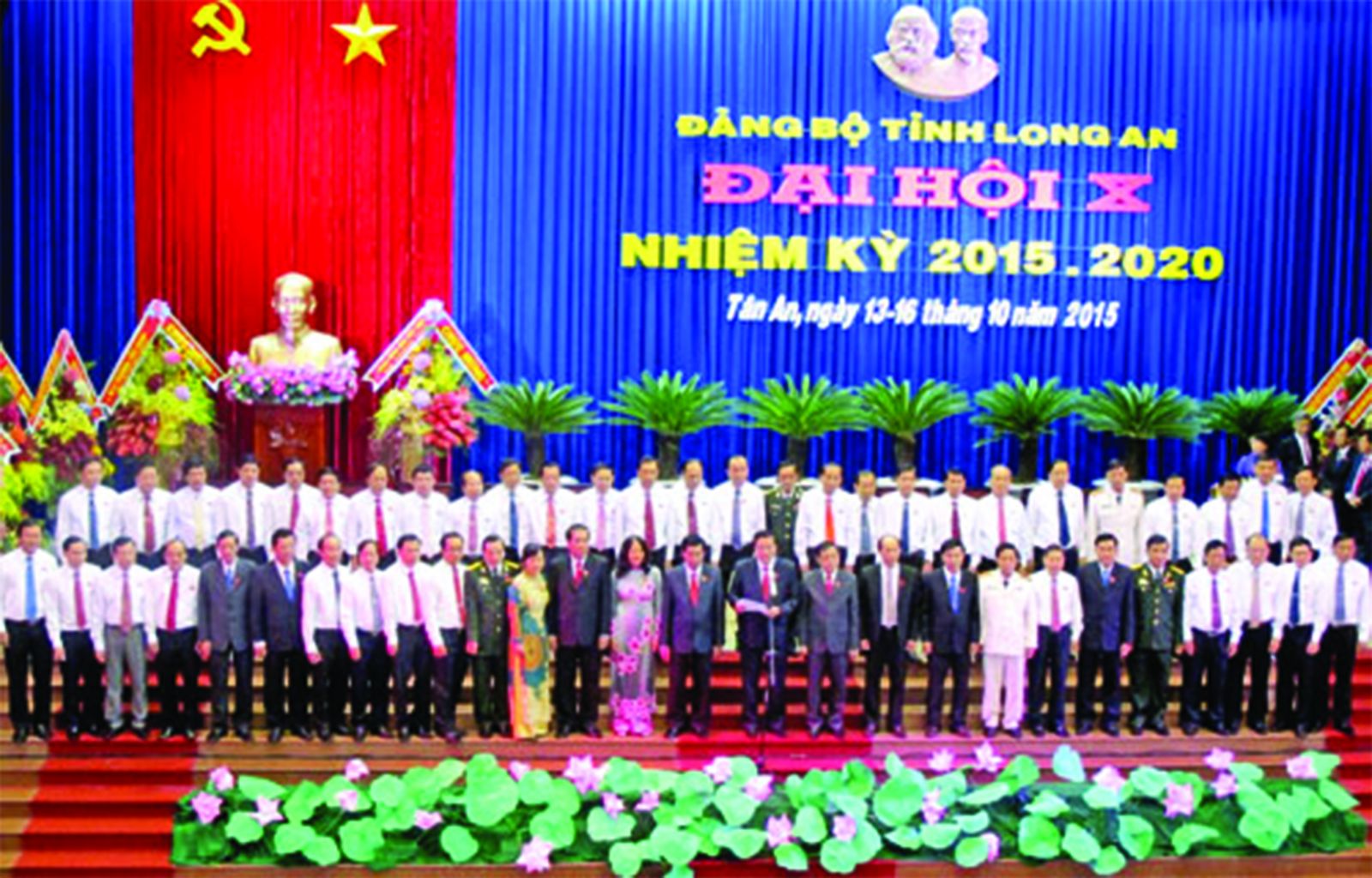 Đảng bộ Long An qua các mốc son Đại hội