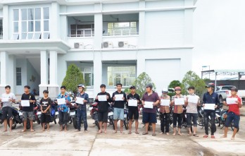 Đức Hòa kịp thời ngăn chặn nhóm thanh niên gây rối trật tự