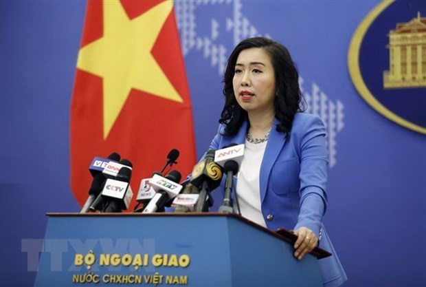 Vietnam protests establishment of so-called Sansha city Foreign Ministry spokesperson Le Thi Thu Hang (Photo: VNA)