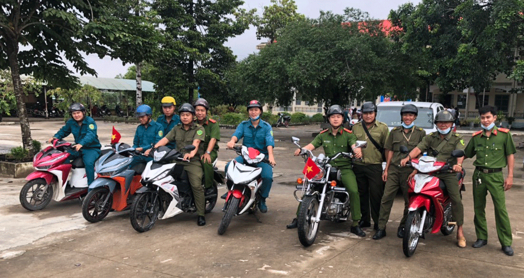 Lực lượng Công an xã Hựu Thạnh tăng cường công tác phòng, chống tội phạm góp phần giữ vững ổn định an ninh, trật tự tại địa phương