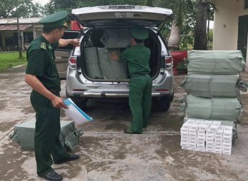 Thạnh Hóa: Tăng cường công tác phối hợp phòng, chống buôn lậu, gian lận thương mại