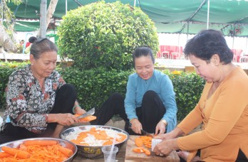 Joining hands to prepare the death anniversary of National Hero Nguyen Trung Truc