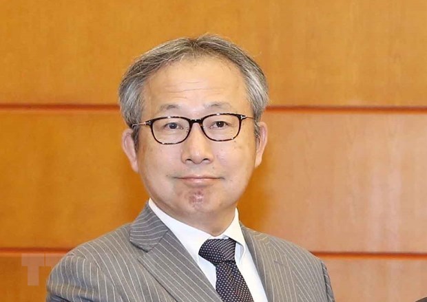 Diplomats of Vietnam, Japan seek ways to beef up cooperation at multilateral forums Japanese Ambassador to Vietnam Yamada Takio(Photo: VNA)