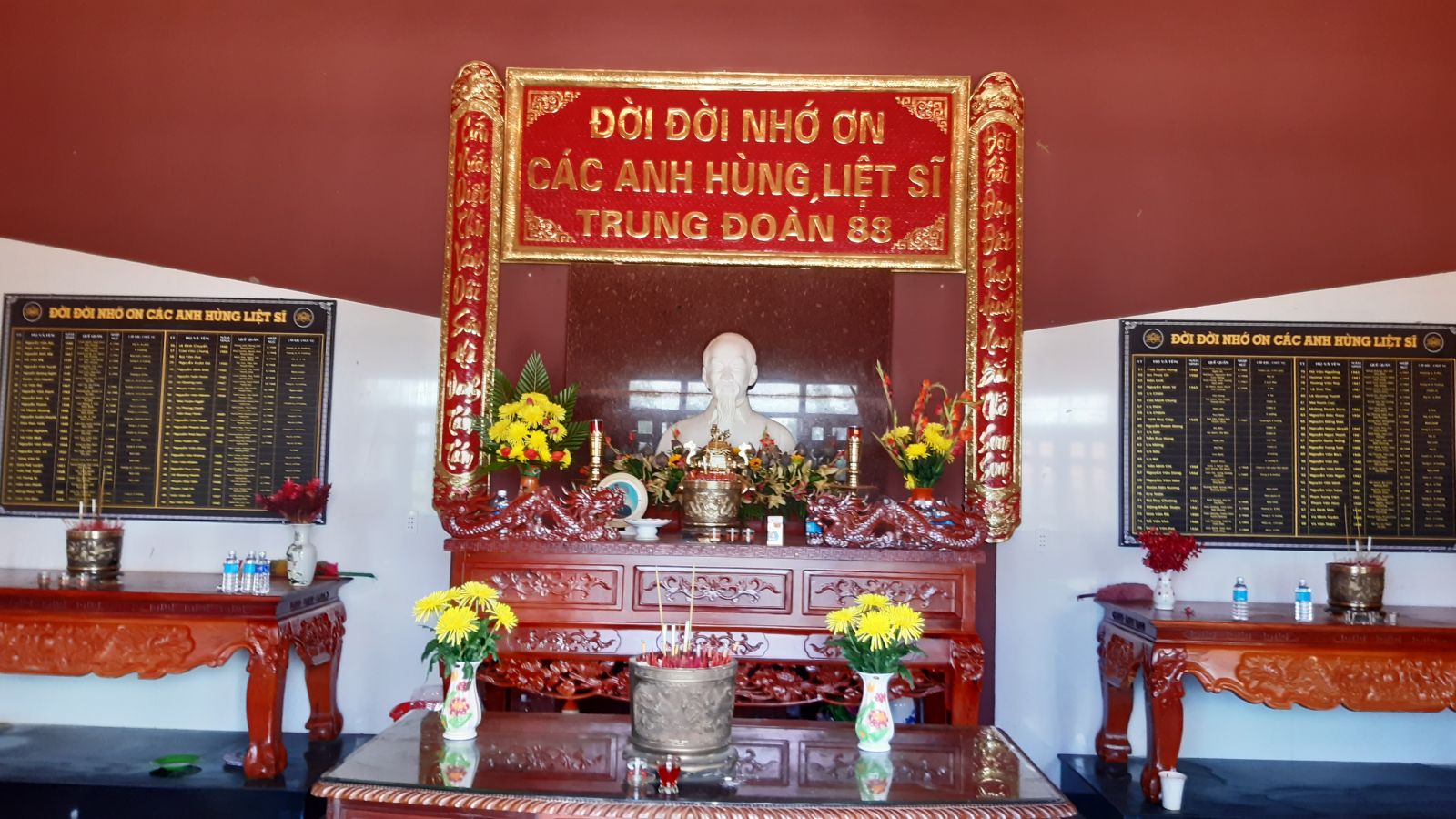 Xây dựng Đền tưởng niệm tri ân các anh hùng, liệt sĩ Trung đoàn 88