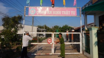 Cổng rào an ninh, trật tự giúp phòng ngừa tội phạm