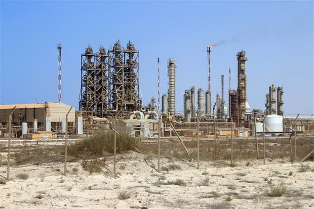 Cảng dầu Brega tại Libya. (Ảnh: AFP/TTXVN)