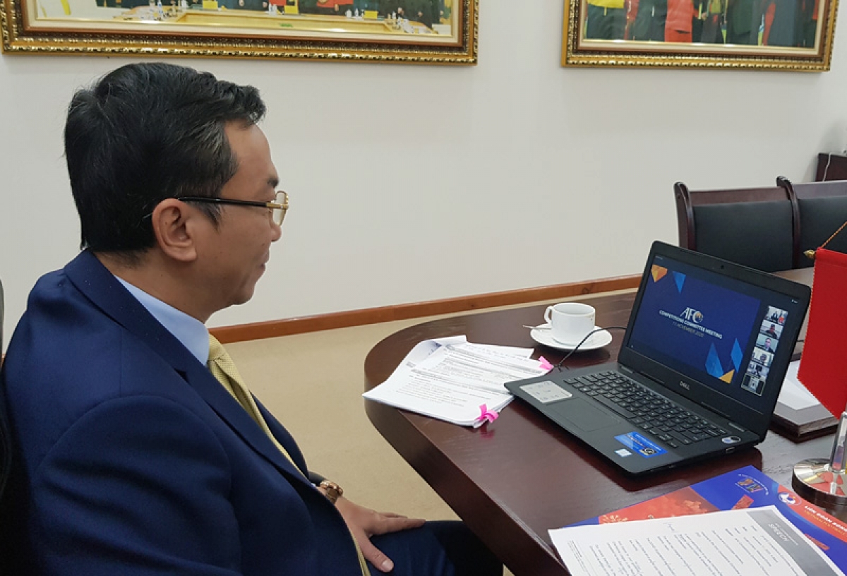 Lãnh đạo VFF chủ trì cuộc họp quyết định số phận vòng loại World Cup 2022 khu vực châu Á