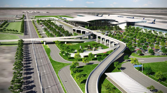 A rendering of the proposed Long Thanh International Airport in the southern province of Dong Nai. Photo courtesy of Airports Corporation of Vietnam (Source: Internet)