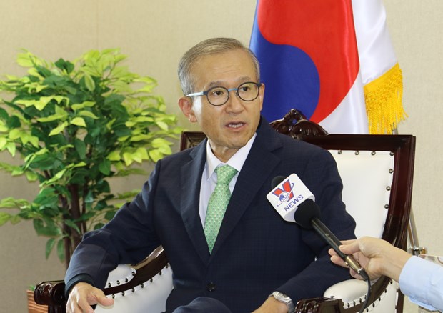 Vietnam has turned a crisis into an opportunity for success: Diplomat RoK Ambassador to ASEAN Lim Sung-nam in an interview granted to the Vietnam News Agency (Photo: VNA)